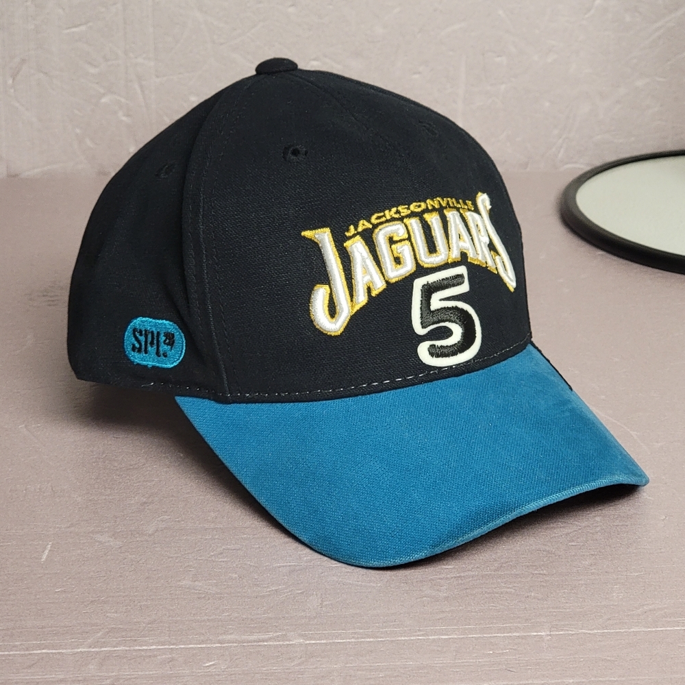 NFL SP28 BLAKE BORTLES JACKSONVILLE JAGUARS OS Velcroback Black & Blue Hat